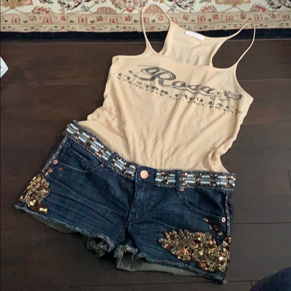 EXPRESS SEQUIN SHORT
